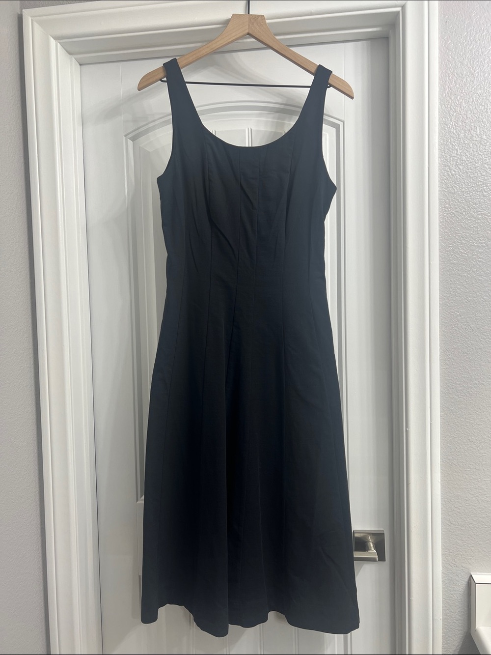 a new day Black Sleeveless Scoop-Neck Midi Dress